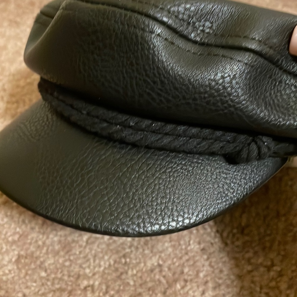 Brixton leather hat